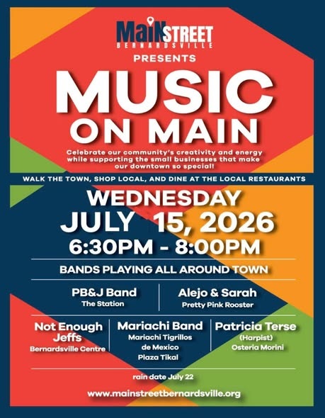 Music on Main in Bernardsville NJ